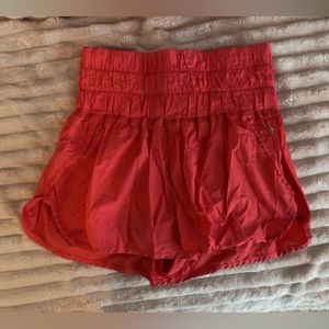 Free people way home shorts red